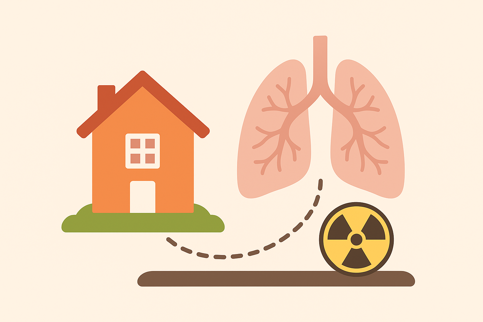 Radon: il gas invisibile che minaccia i polmoni