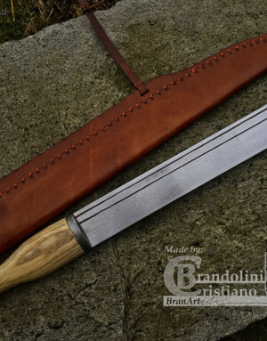 Scramasax VI-VII secolo d.C. Battle Ready.