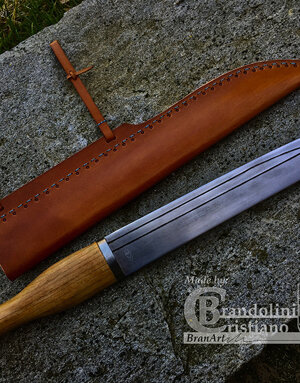 Scramasax VI-VII secolo d.C. Battle Ready.