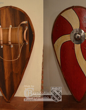 Scudo kite normanno. XI secolo d.C.