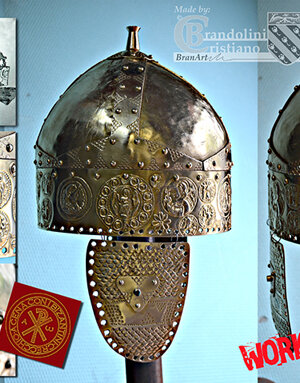 Elmo Bizantino V-VIsecolo d.C. Tipologia 