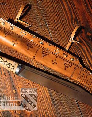 Sax X-XI secolo d.C. Battle Ready.