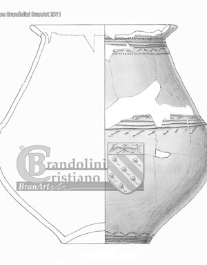 Disegno di materiali archeologici