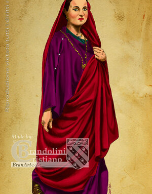 Donna romana imperiale.