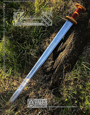 Spatha longobarda VI-VII secolo, Battle Ready.