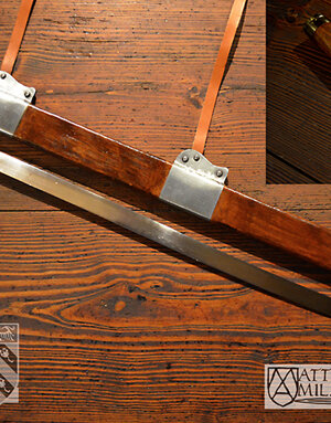 Sabre avara, VII secolo, peso 909 grammi, Battle Ready.