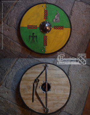 Scudo sassone. X-XI secolo d.C.