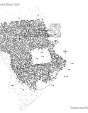 Rilievo di scavo archeologico