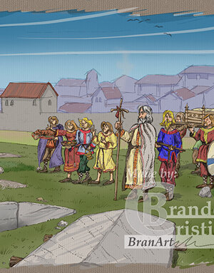 Funerale longobardo.