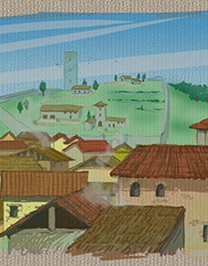 L'antico borgo di Artiaco.