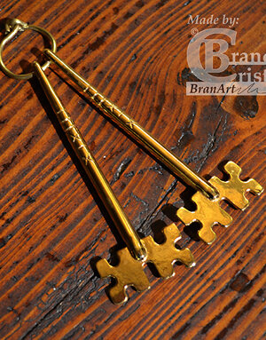 Coppia di chiavi longobarde 