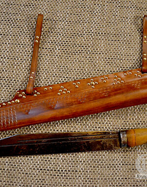 Sax X-XI secolo d.C. Battle Ready.