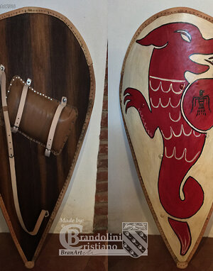 Scudo kite normanno. XI secolo d.C.