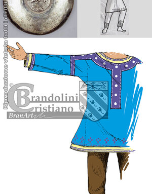 Abbigliamento longobardo.