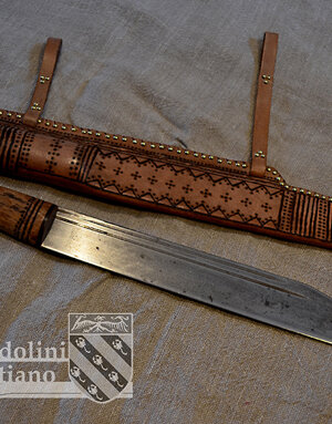 Sax X-XI secolo d.C. Battle Ready.