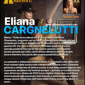 Eliana Cargnelutti - AUR New Album: AUR - release date 07th May 2021.