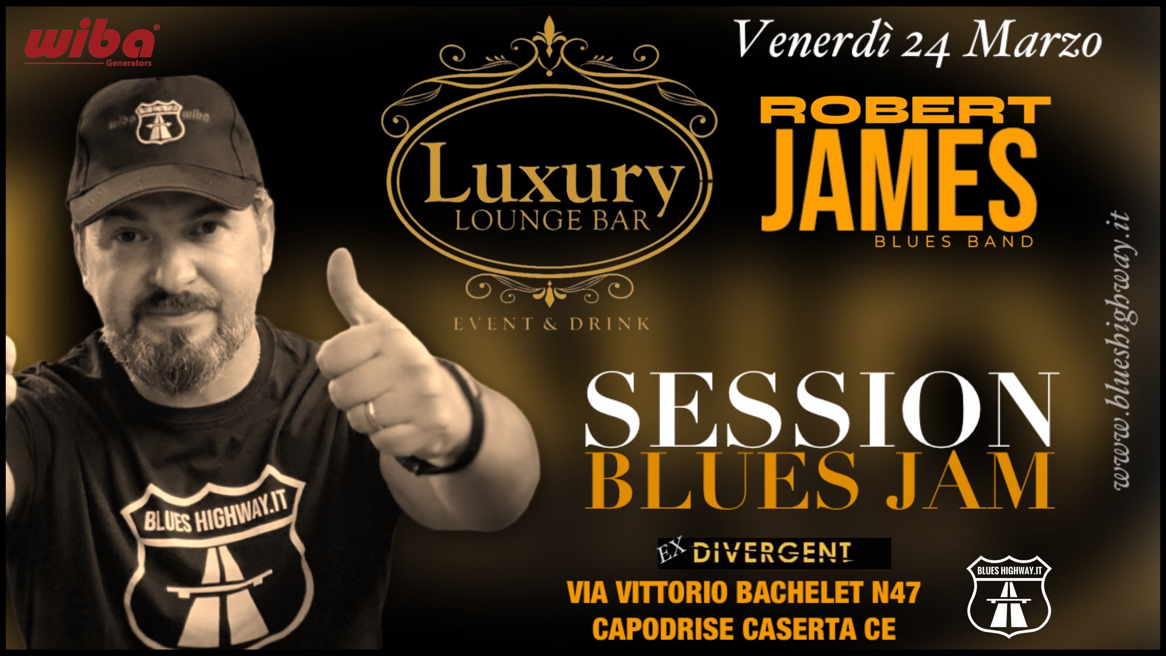 BLUES JAM SESSION CON ROBERT JAMES BLUES BAND