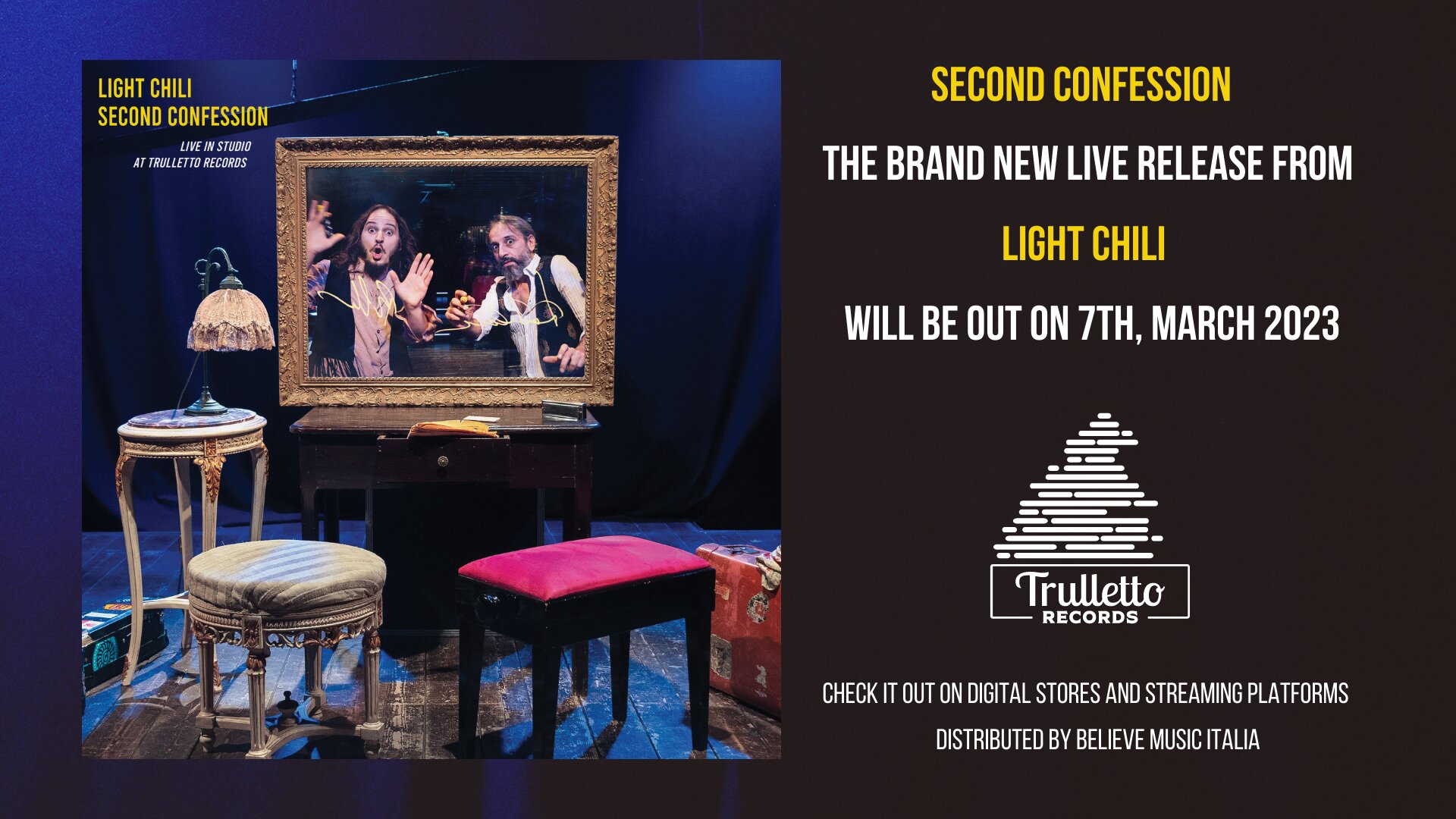 "SECOND CONFESSION Live in Studio - dei LIGHT CHILI