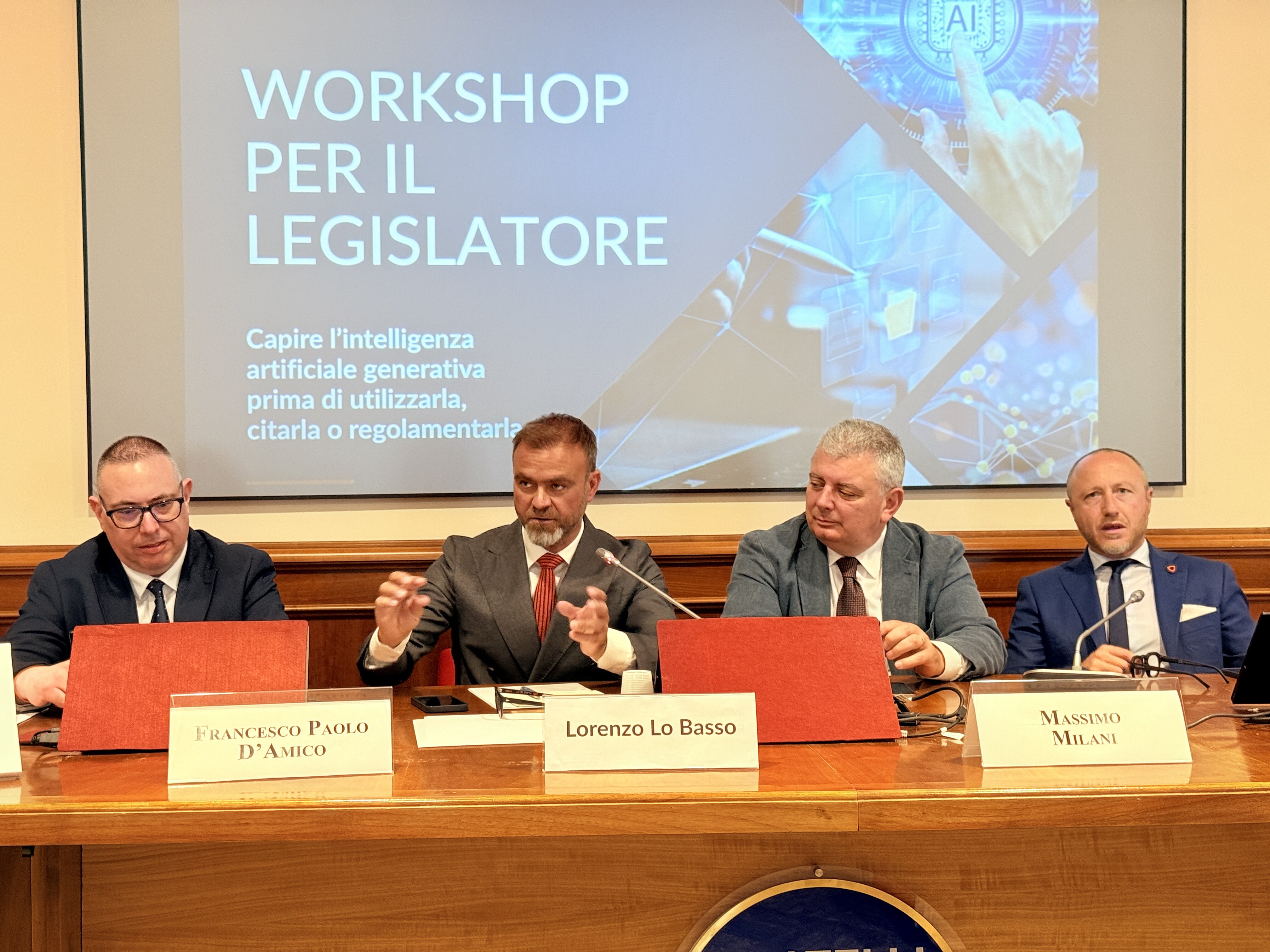 Il CEO di damico.ai relatore alla Camera dei Deputati nel workshop sull’AI generativa Il CEO di damico.ai relatore alla Camera dei Deputati nel workshop sull’AI generativa