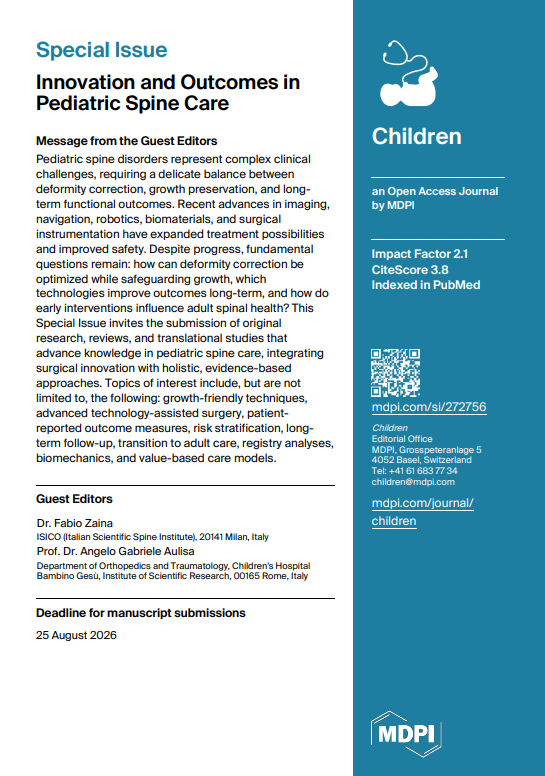 Innovation and Outcomes in Pediatric Spine Care