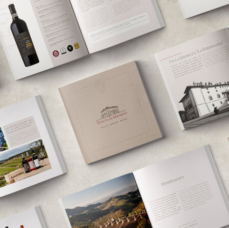 Tenuta di Artimino Graphic design