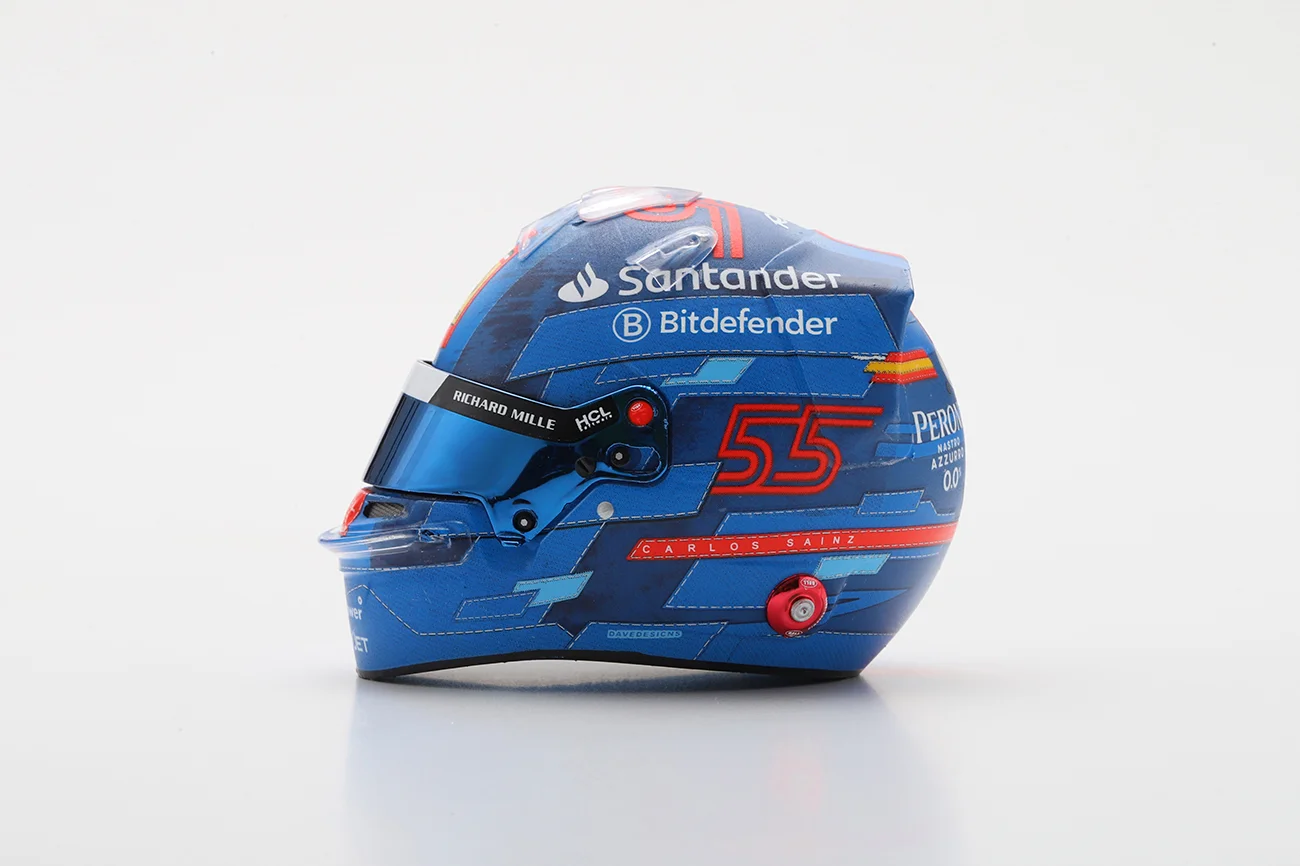CASCO LOOKSMART Carlos Sainz – Scuderia Ferrari HP GP di Miami 2024.