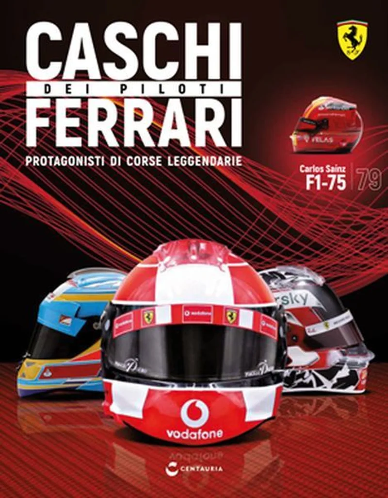 CASCO FERRARI Carlos Sainz (Gran Premio di Spagna 2022)