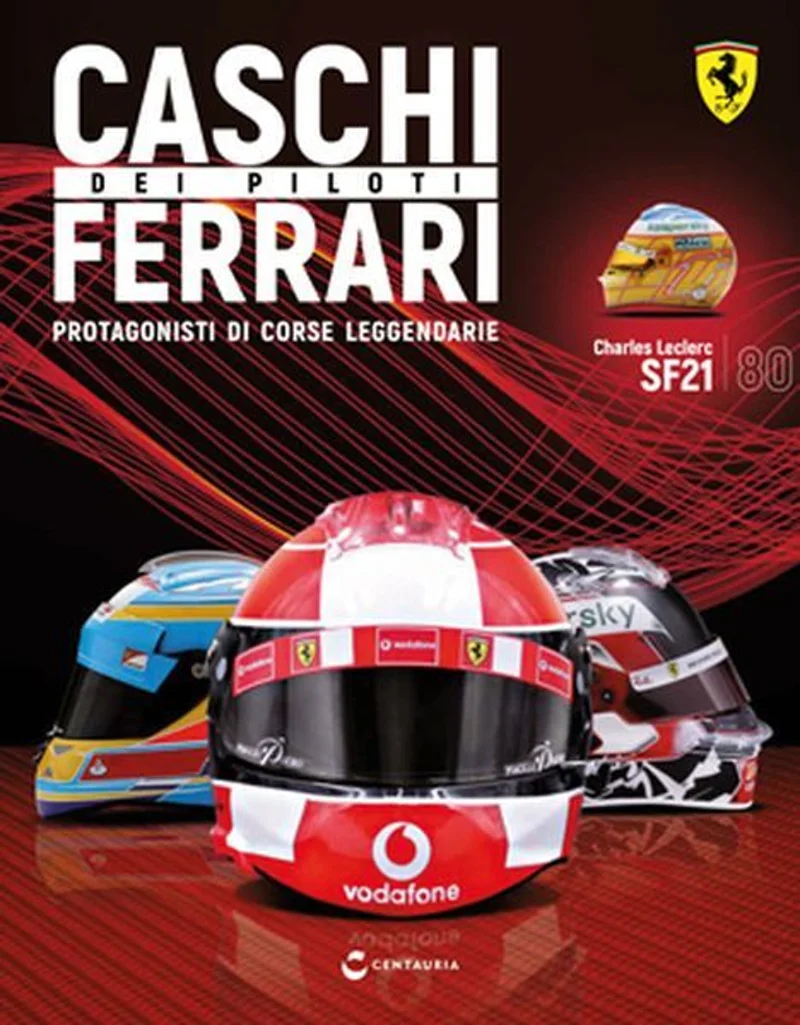 CASCO FERRARI Charles Leclerc (Gran Premio di Francia 2021)