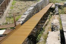 74 - Complesso Monumentale Ercole Vincitore Passerella in Acciaio su Appoggi