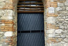 100 - Civitella San Paolo - Palazzo Malatesta Restauro Portale ad Arco