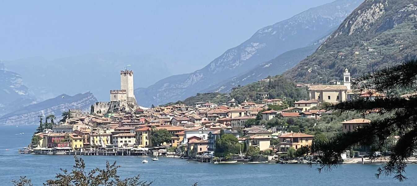 Malcesine e il Monte Baldo.