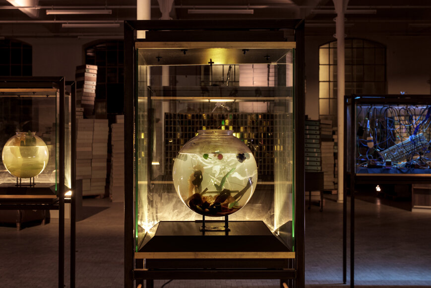 art director of La Fabbrica del Mondo installation for Marco Paolini and Telmo Pievani television program on Rai3