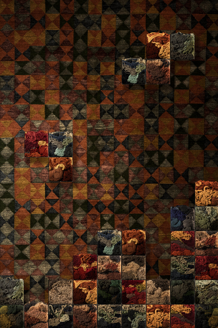 Art direction and photography project for Battilossi luxury carpets company