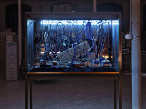 art director of La Fabbrica del Mondo installation for Marco Paolini and Telmo Pievani television program on Rai3