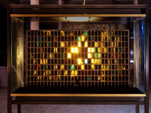 art director of La Fabbrica del Mondo installation for Marco Paolini and Telmo Pievani television program on Rai3