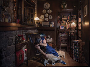 photography project about women in their domestic interiors