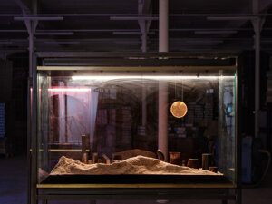 art director of La Fabbrica del Mondo installation for Marco Paolini and Telmo Pievani television program on Rai3