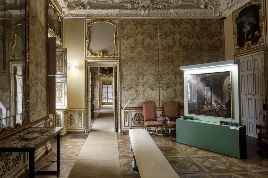 photography exhibition Divas dog portraits at Villa della Regina Torino