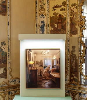 photography exhibition Divas dog portraits at Villa della Regina Torino