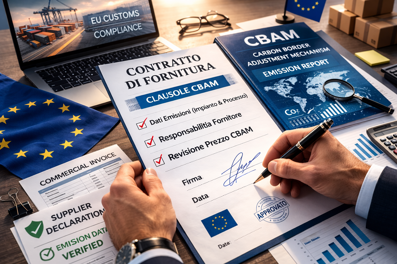 CBAM 2026: 6 errori operativi che stanno bloccando import UE (e come risolverli subito)