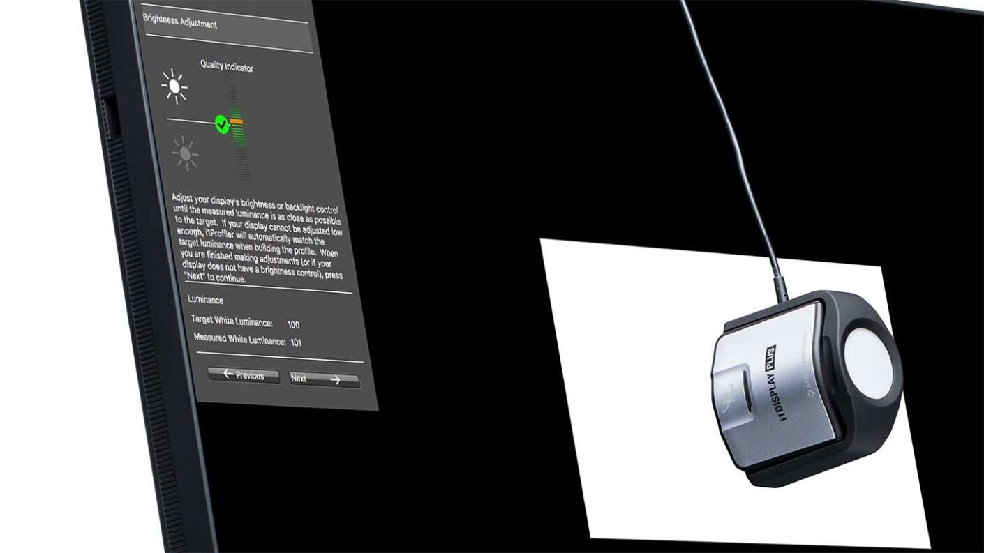 Calibrazione del monitor con sonda