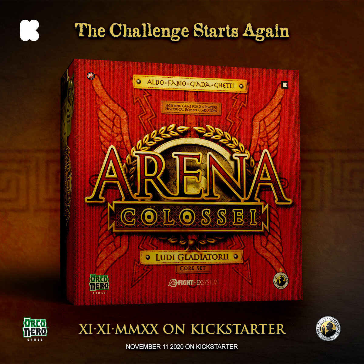 EN. Games: Arena Colossei is back on Kickstarter EN. Games: Arena Colossei is back on Kickstarter