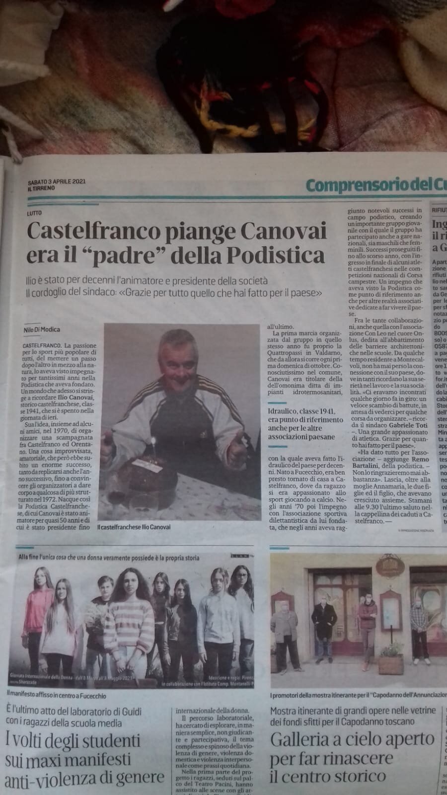 CI MANCHERAI TANTO PRESIDENTE CANOVAI ILIO