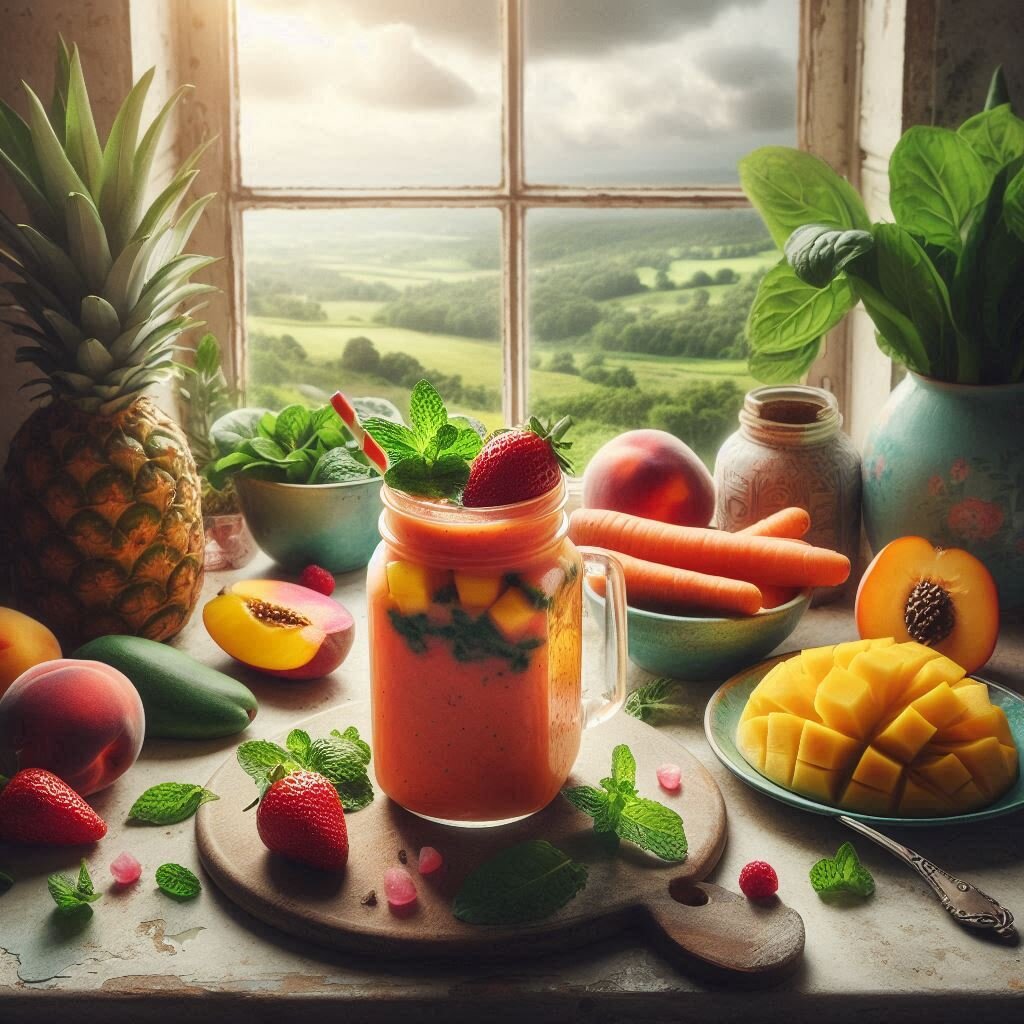Bicchiere primaverile - Smoothie primaverili