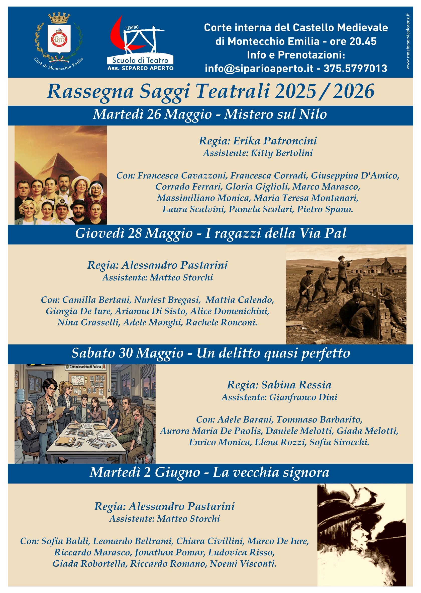 Saggi di fine anno accademico 2025/2026
