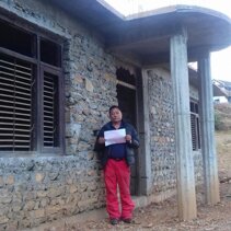 Casa antisismica a Kavre, Nepal