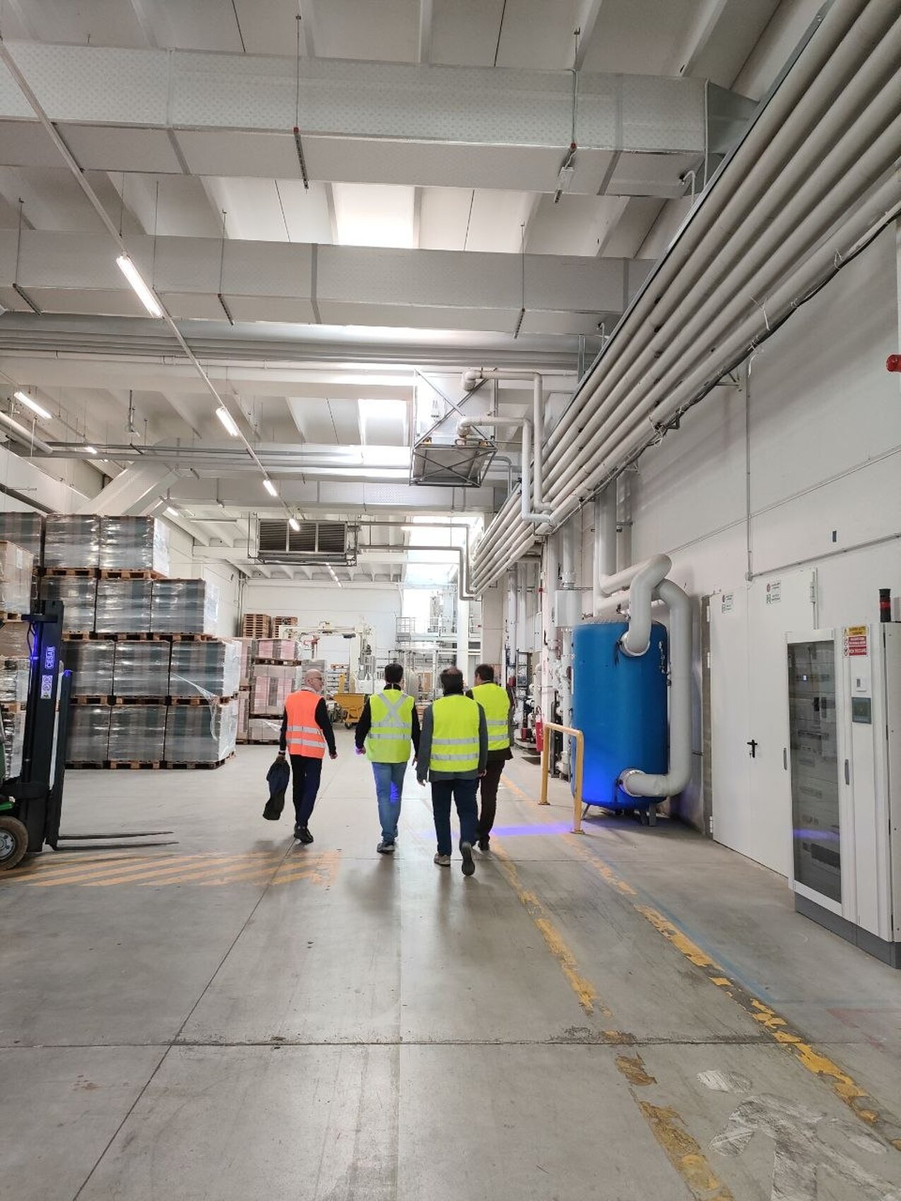 Sopralluogo tecnico e coordinamento in ambiente industriale