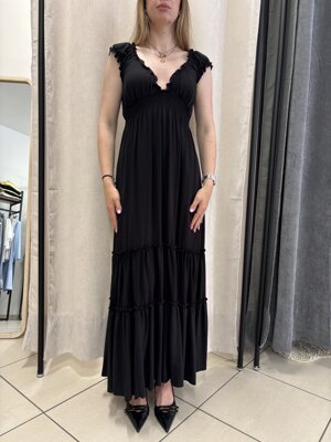 abito-lungo-con-balze-scollo-v-vestibilita-morbida-con-elastico-sotto-il-seno