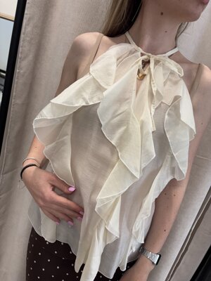 camicia-scollo-halter-con-fiocco-regolabile-sul-collo-semitrasparente