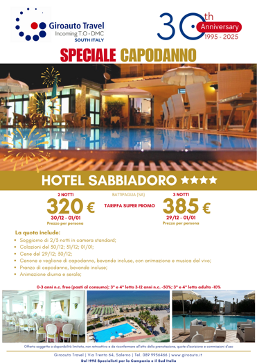 capodanno 2026 sabbiadoro